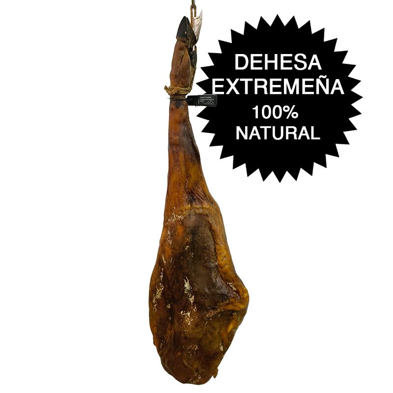 Jamón Ibérico Bellota Brida Negra Dehesa de Extremadura 100% Natural