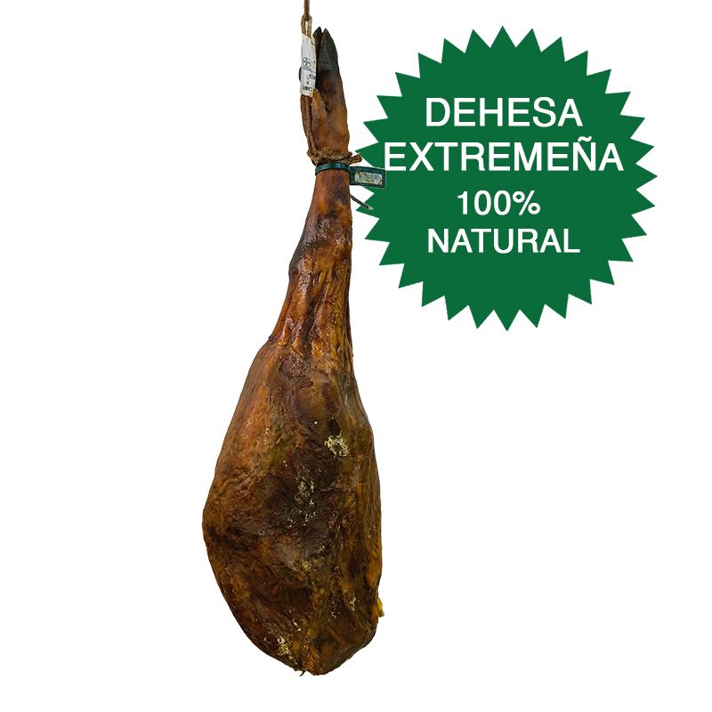 Jamón Ibérico Cebo de Campo BRIDA VERDE 50% Dehesa de Extremadura 100% Natural