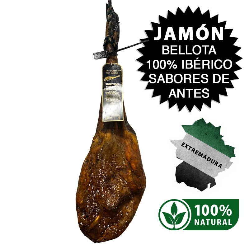 Jamon de Bellota 100% Iberico Brida Negra Sabores de Antes