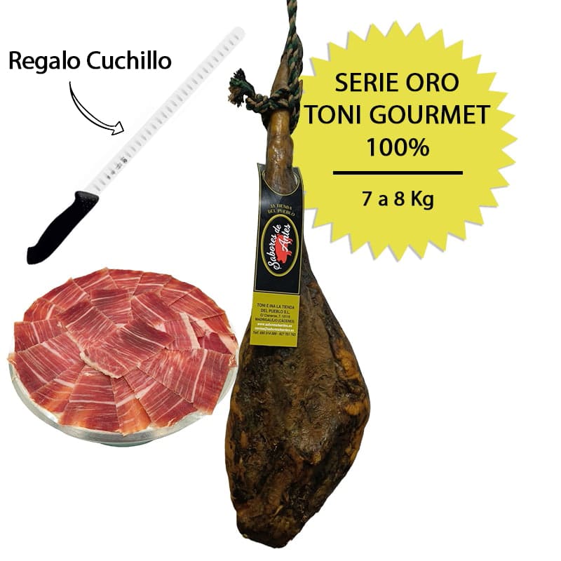 Jamón Serie Oro Toni Gourmet 100%
