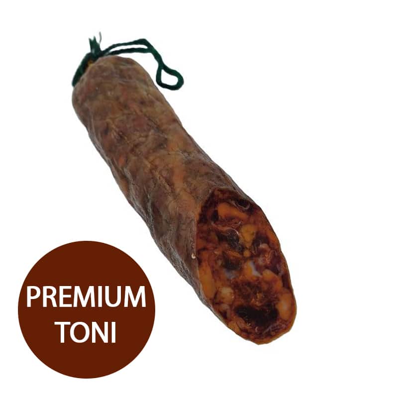 Chorizo Ibérico Bellota con piezas nobles