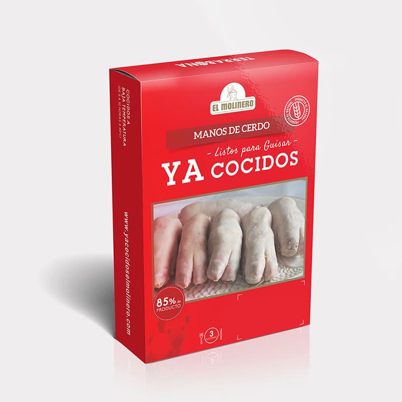 Manos de Cerdo Cocidas