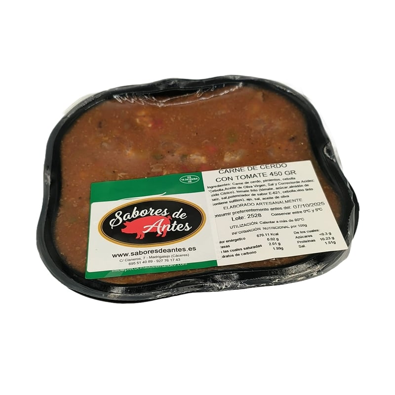 Carne de Cerdo con Tomate