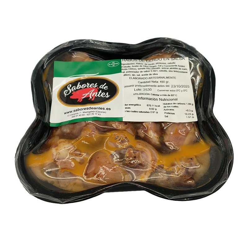 Rabitos en salsa