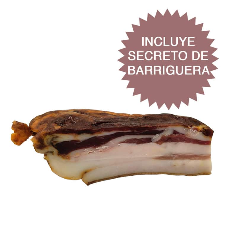 Panceta Iberica Adobada con Secreto de Barriguera 100% Natural