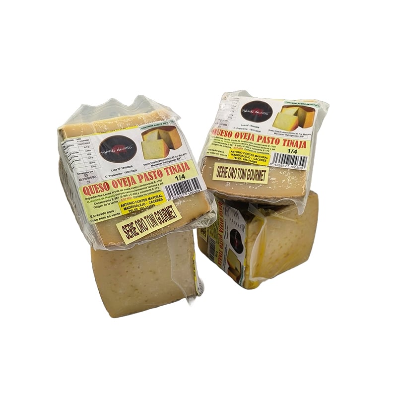 Pack 4 Cuñas Queso de Oveja Serie Oro Toni Antaño