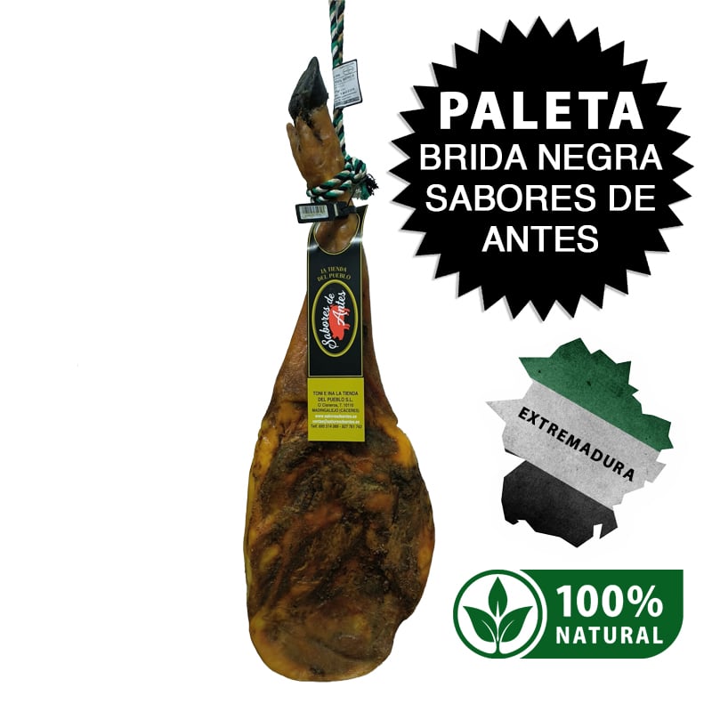 Paleta Brida Negra Sabores de Antes Extremadura