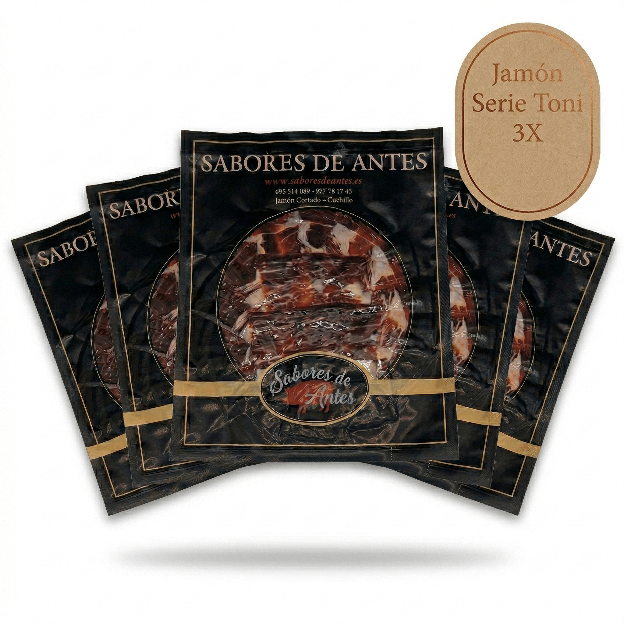 Blister de Jamón Serie Toni 3X - 5