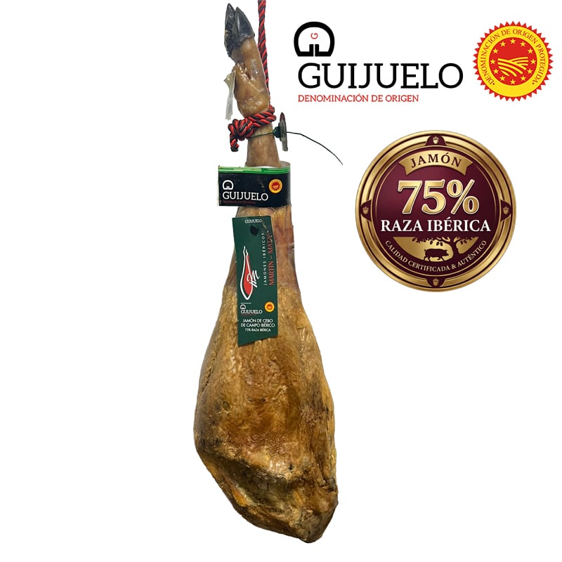 Jamón Cebo Campo 75% Ibérico D.O. Guijuelo Brida Verde