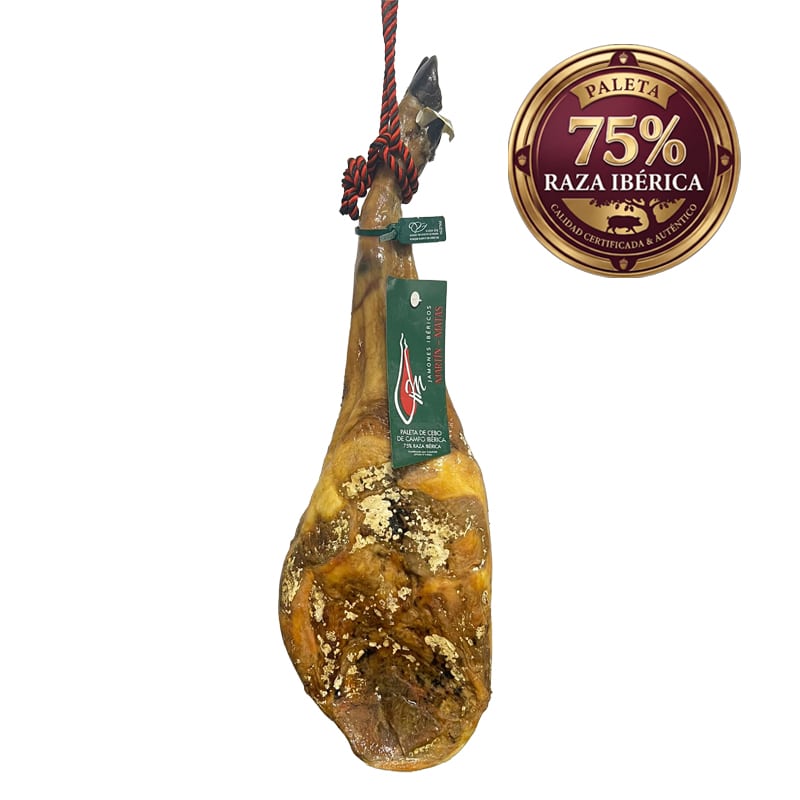Paleta Cebo Campo 75% Ibérico Brida Verde